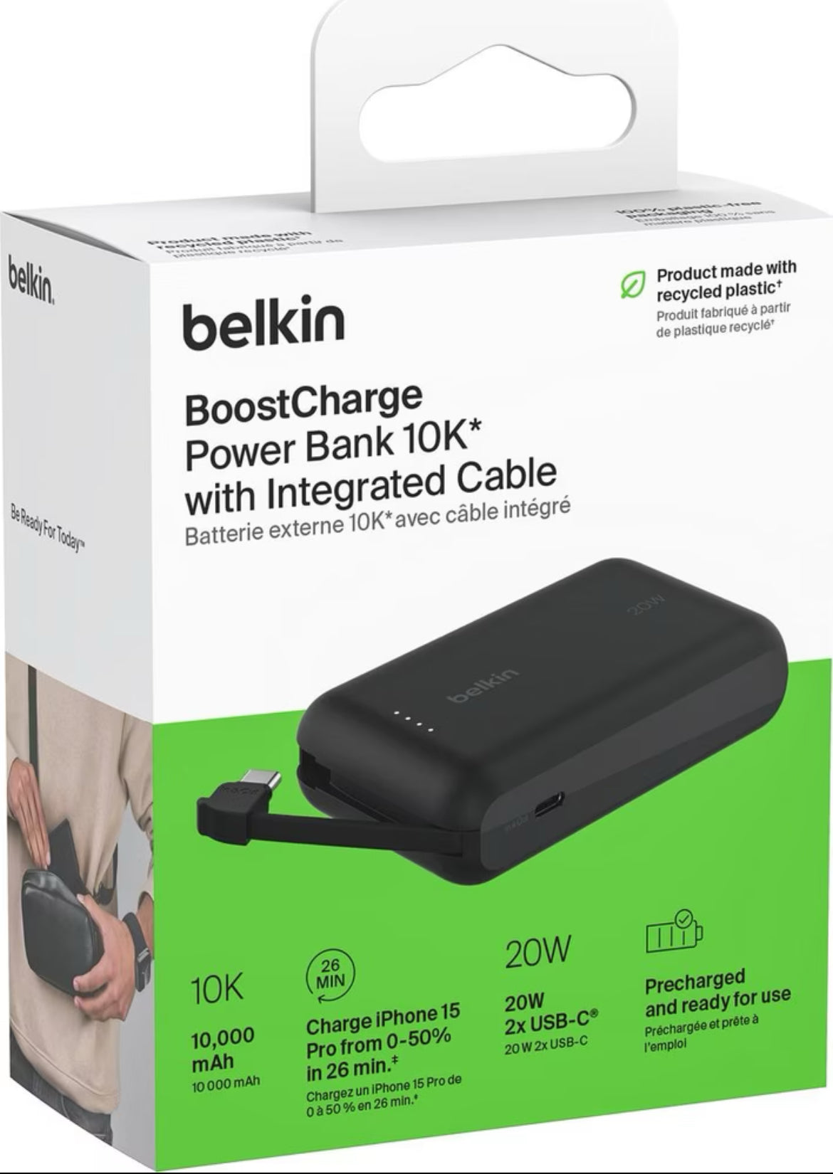 BELKIN power bank 10k (20w)